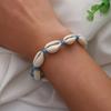 Rope Chains Shell Braided Bracelet Bohemian Style Shell Handmade Rope  for Women Men