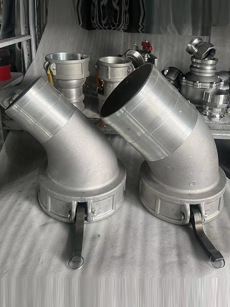 Aluminum Alloy Type C Male & Female Quick Coupler Hose Fittings with Reducing Lever