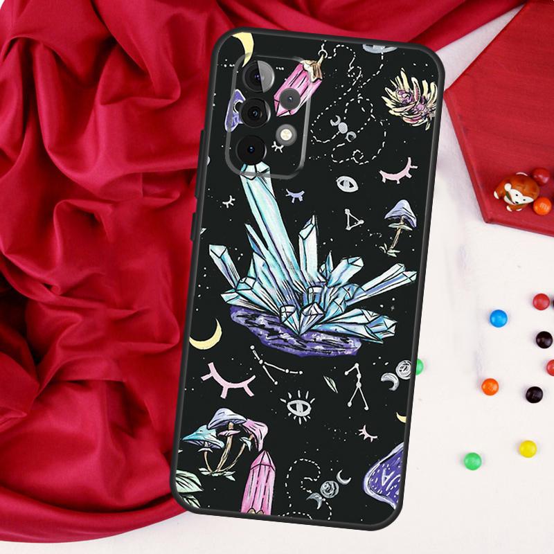 Магия ведьмы для Samsung Galaxy A55 A53 A33 A13 A35 A15 A36 A56 A26 A16 A22 A32 A52 A54 A34 A06 A05 Чехол