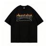 Летняя футболка Thrasher Skateboard Magazine 2025 с принтом букв Мужская Женская Оверсайз Хлопковая С коротким рукавом Повседневная Уличная Одежда Футболка Топ