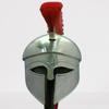 300 Spartan Helmet Wit Crest Plume Greek Troy Costume Armor Warrior