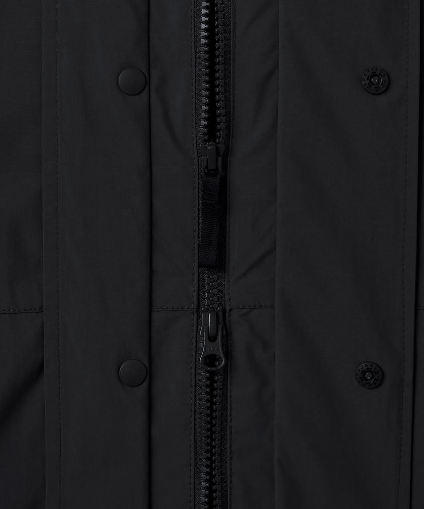 MUSINSA STANDARD Oversized Hooded Shell Parka [Black]