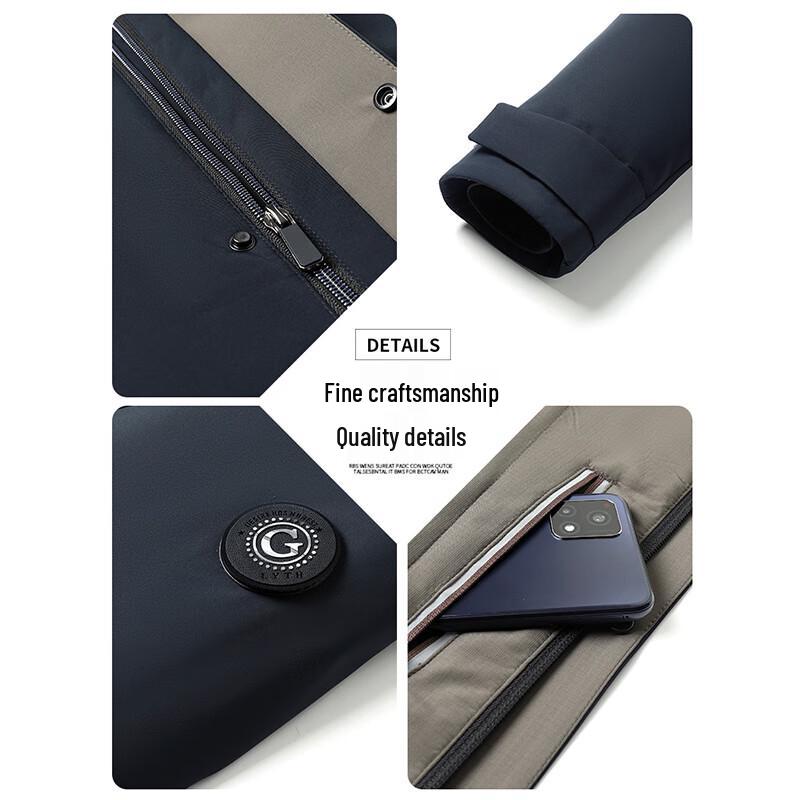 ROMON Мужская зимняя куртка с капюшоном