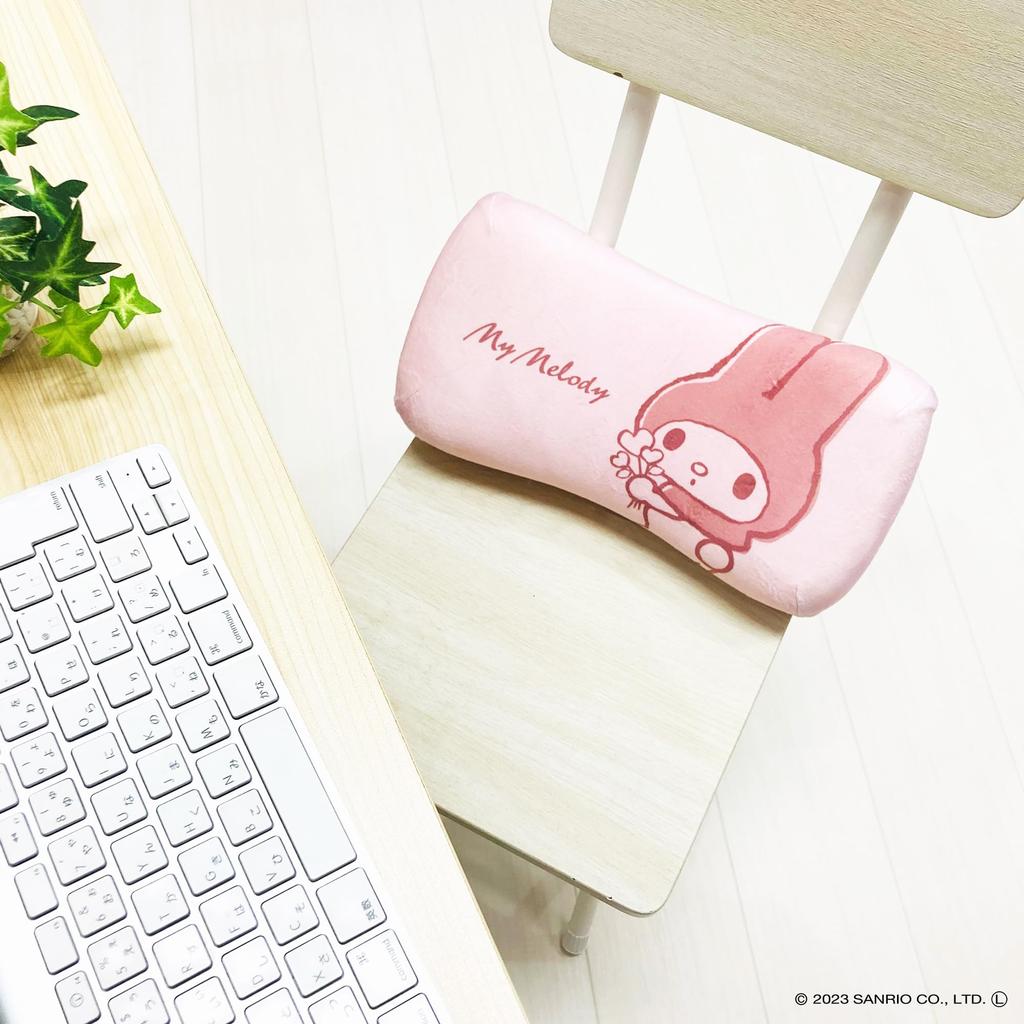 Поясничная подушка из пены с эффектом памяти MORIPiLO с персонажами Sanrio My Melody (Мини подушка для отдыха) с Мягкой и Нежной Текстурой, Идеально для Плюшевых Игрушек и
