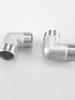 304 Stainless Steel 90-Degree Male Thread Elbow Water Heating Connector - 4-Point Pipe Fitting