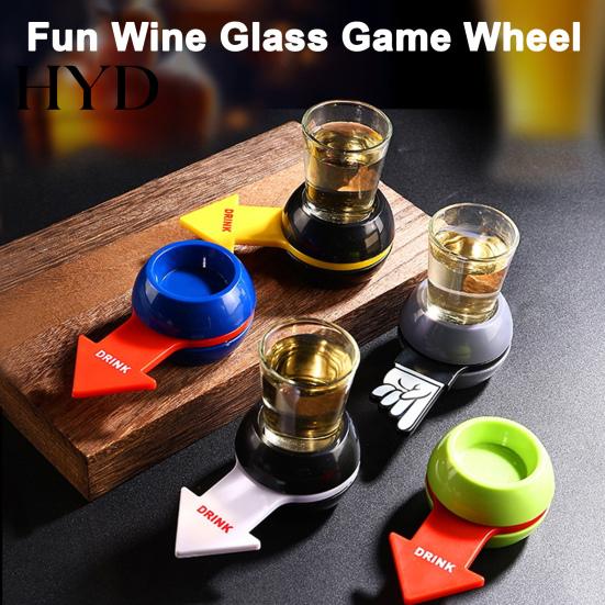 Drinking Game for Adults Penalty Spin Wheel Toy, Fun Pointer Rotating Holiday Bar, KTV, Family Night, Parties, Picnics, Camping,