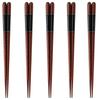 Happy Set of Made In PID4623 J-kitchens Chopsticks, 5, Material Wood, Chopsticks, Japan,