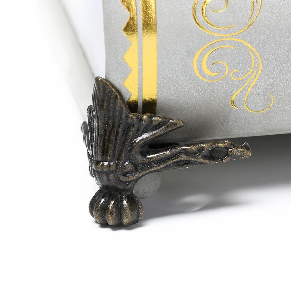 DIY Vintage Case Furniture Hardware Antique Bronze Box Decor Corner Brackets Corner Protector