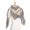Scarf Autumn Winter Triangle Shawl Women's Triangle Scarf Plaid Thin Square Scarf Scarf