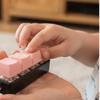 Finger Button Keyboard Keycap Toy Key Cap Clicker Keyboard Cube Keychain  Gifts