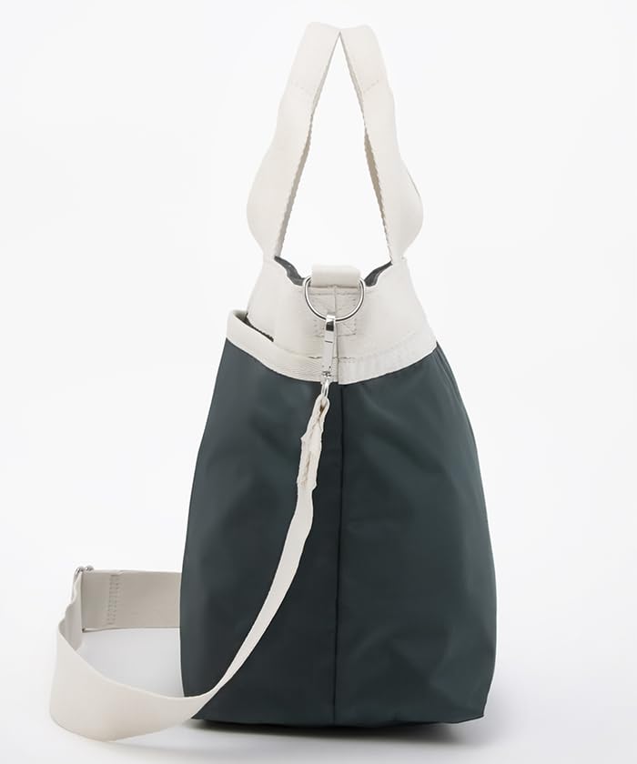 Официальная сумка-тоут BUCKET Midnight [LeSportsac] TOTE/1116 Женская зеленая/песочная