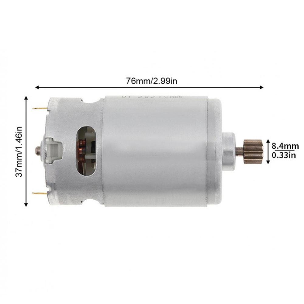 Новый 18В 12-зубчатый двигатель для электроинструментов Электродрель Шуруповерт RS550