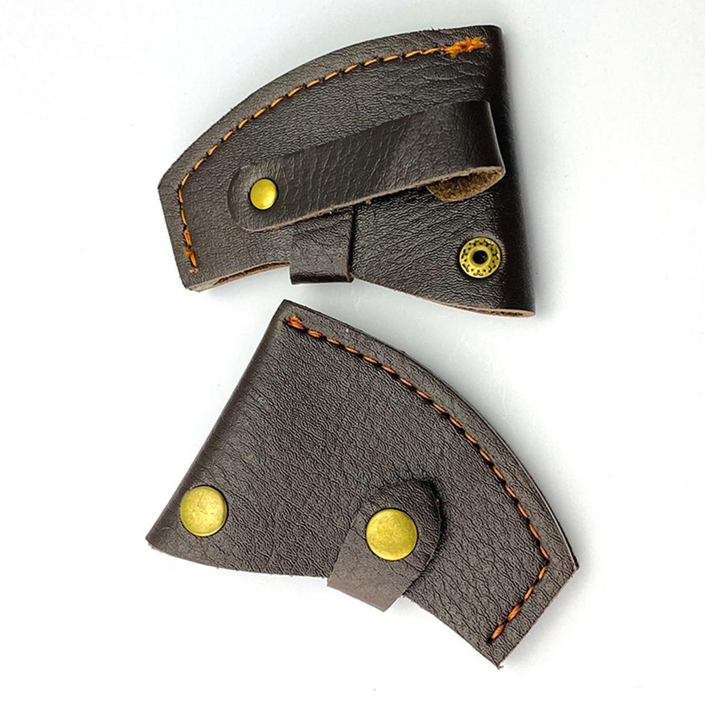 Чехол для топора из искусственной кожи, чехол для топора с креплением на талии и зажимом на кнопку, кожаный чехол для топора