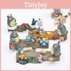 Totoro Four Seasons Scene Model Resin Craft For Home Decor