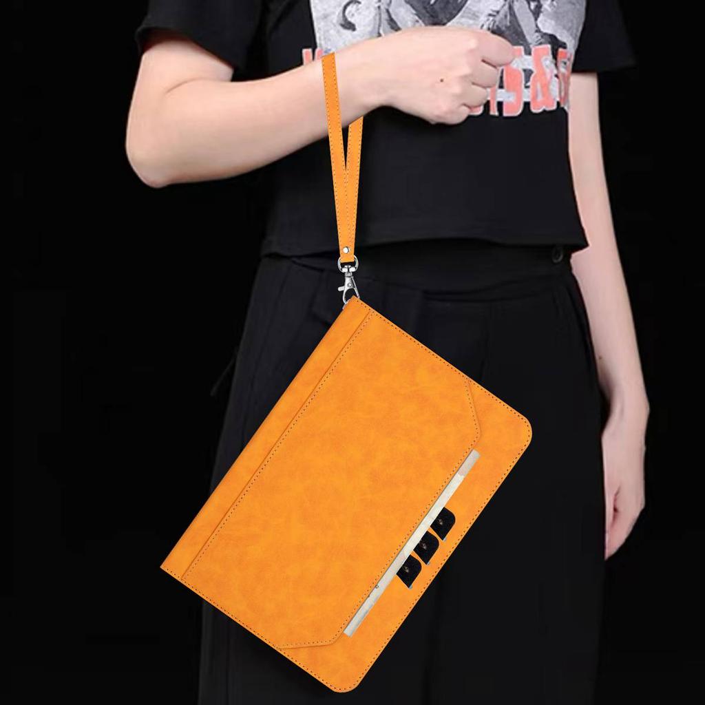 For Samsung Galaxy Tab S6 Lite (2024) Case - Durable Faux Leather Cover w/Adjustable Stand & Anti-Slip Grip (5 Colors)