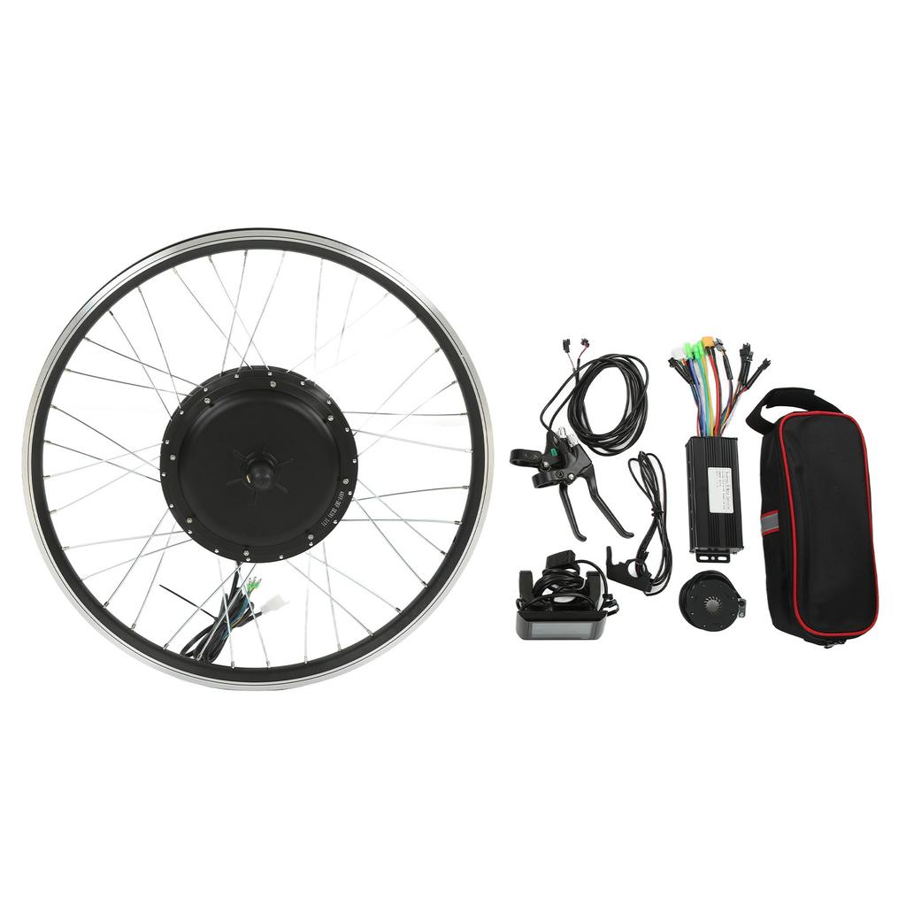 26-дюймовый 48V1000W велосипедный передний приводной мотор-колесо комплект для переоборудования с ЖК-панелью S900 для электромобиля