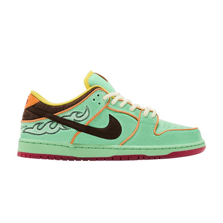 Men's Sneakers Nike SB Dunk Low Rodeo Tourmaline Green/Brown/Orange