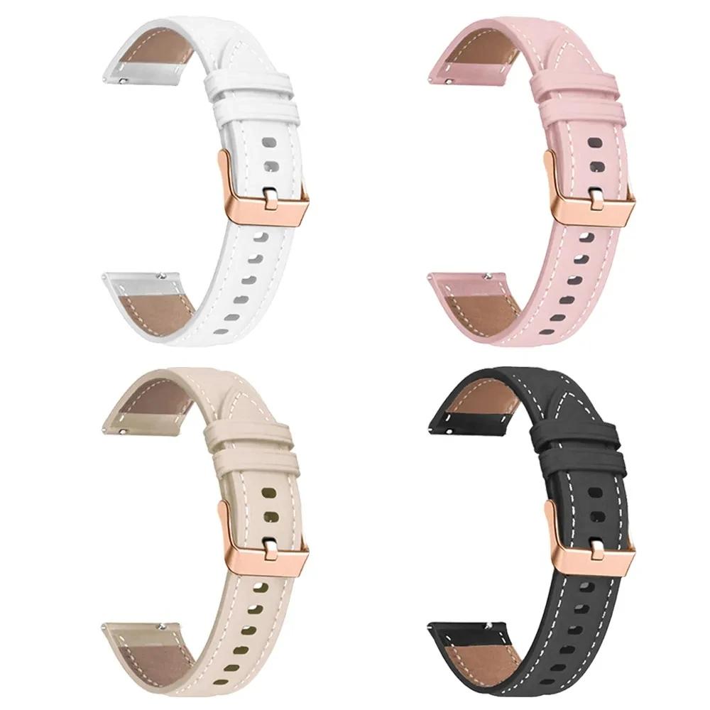 Сменный 20 мм ремешок для смарт-часов Huawei Watch GT3 GT 3 Pro 43 мм ремешок Correa GT 2 GT2 42 мм кожаный ремешок для часов браслет