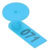 Numbered Ear Tag Marks Labels for Sheep Goats Farm Animal Livestock Feeding SuppliesBlue