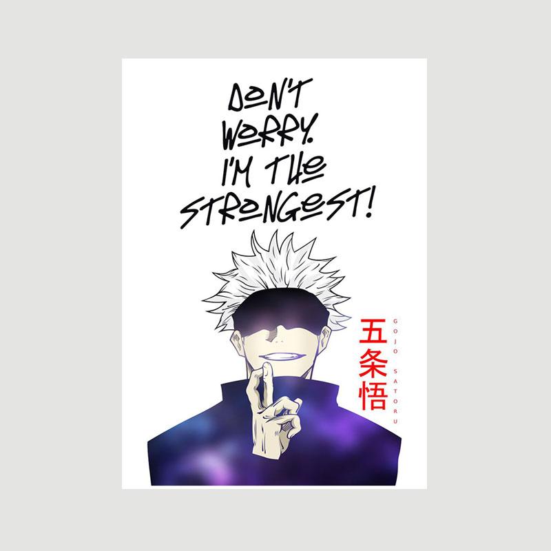 Винтажный вдохновляющий постер с цитатой Аниме Finger Luffy Deku Постеры Белая бумага Текст Искусство Картины Домашний декор Бар Украшение Живопись Интерьерная фреска