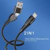 Кабель USB Type-C, Поддерживает USB-A на TypeC, Type-C на Type-C Быстрая зарядка 65 Вт и