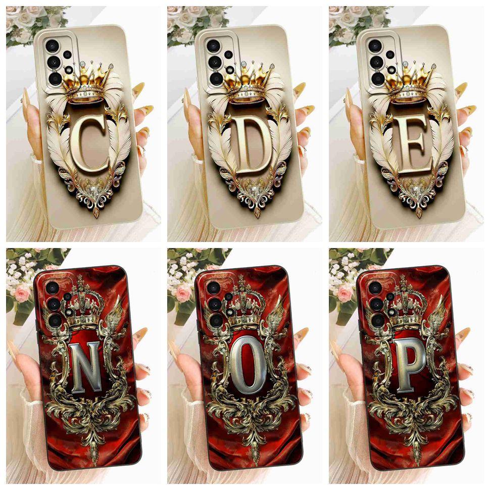 For Samsung Galaxy A13 4G Case SM-A135F Soft Silicone Cute Letters Phone Cover For Samsung A13 2022 GalaxyA13 Casing