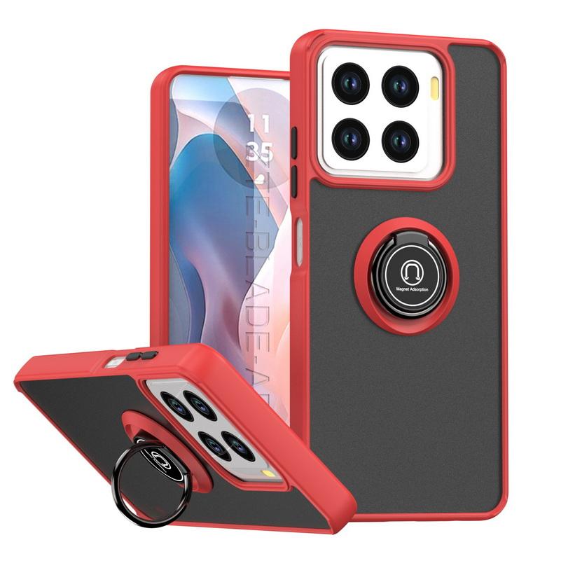 Rotatable bracket case for ZTE Blade A56 A35 A35e A55 A34 A54 A53 Finger Ring Car Holder Cover