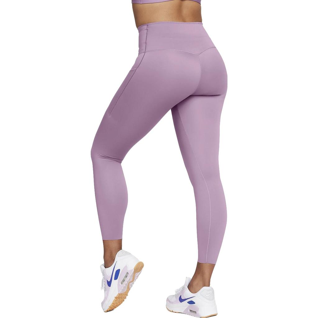 Nike Леггинсы 7/8 с высокой посадкой и карманами с плотной поддержкой Женские леггинсы Фиолетовый DQ5636-536