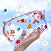 Transparent Big Pencil Case PVC School Supplies Pencil Bag Stationery Gift School Back To School Pencil Box Kawaii Makeup Bag