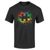 Autism Awareness Splatter Paint Puzzle Piece T-shirt Autism Shirts