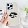 LZ18 Lips Kiss Soft Phone Case for Samsung S24 Ultra S23 Plus S21 FE A16 A54 A34 A05s A06 Infinix Hot 40 30i Lens Protection Shockproof Cover