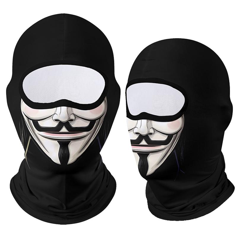 Army Outdoor Sunscreen Balaclava Motorcycle Face Mask Bandana Breathable Cycling Winter Cap Ski Mask Camping Bicycle Headgear