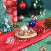 10Pcs/box Decoration Ball New Year Gift Party Decor 5cm Xmas Tree Pendent Color Christmas Balls Tree Ornaments