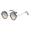 Vintage Metal Frame Small Round Sunglasses Uv400 Protection Driving Sun Glasses Punk Shades For Women & Men