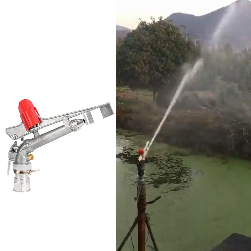 1.5in DN40 Female Thread Irrigation Sprinkler Zinc Alloy Rocking Arm Sprinkler  Park Irrigation