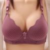 Middle-aged and Elderly Women's Bras, Thin Mother's Underwear, Comfortable Wire-free Bra