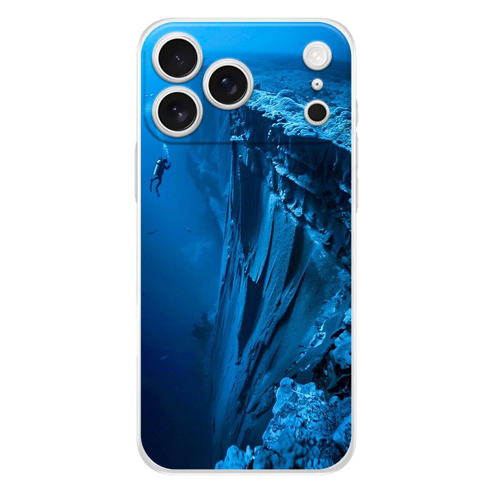 Мягкий прозрачный чехол из ТПУ для телефона iPhone 17 Air 16E 16 11 15 14 Pro MAX 12 13 7 8 Plus SE Пасхальный чехол Защита Погружение