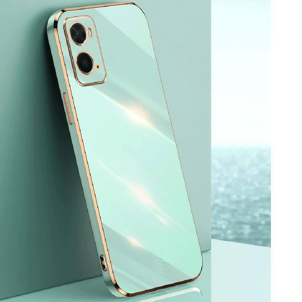 Для oppo A76 чехол Роскошный квадратный чехол для телефона OPPO A96 CPH2333 CPH2375 Противоударный силиконовый чехол для задней крышки oppo a76 a96 Чехлы