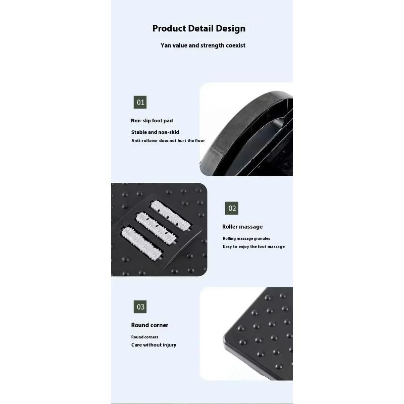 Офисные педали для ног, размещенные под столом, могут поворачиваться на 180 градусов для активации стоп и снятия скованности в ногах.