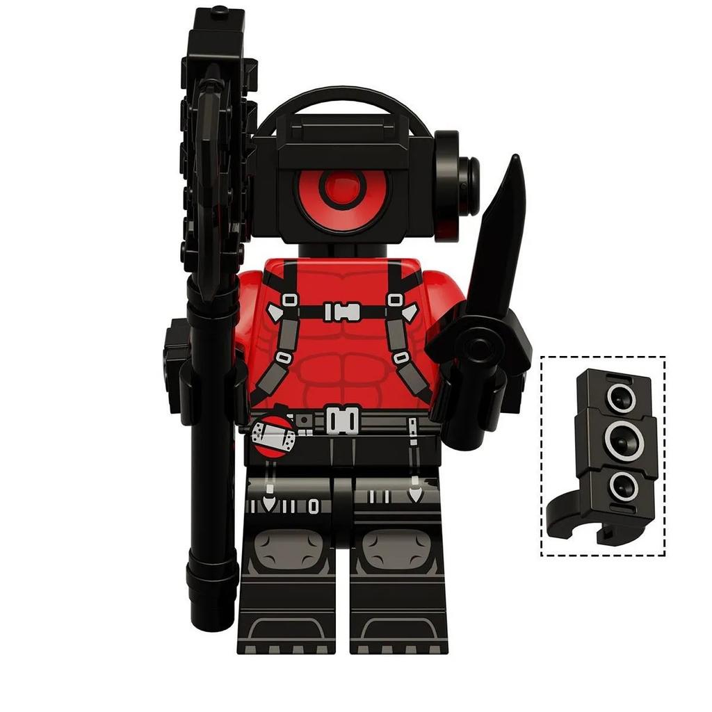 Минифигурка Игрушка Туалетный Человек Конструктор