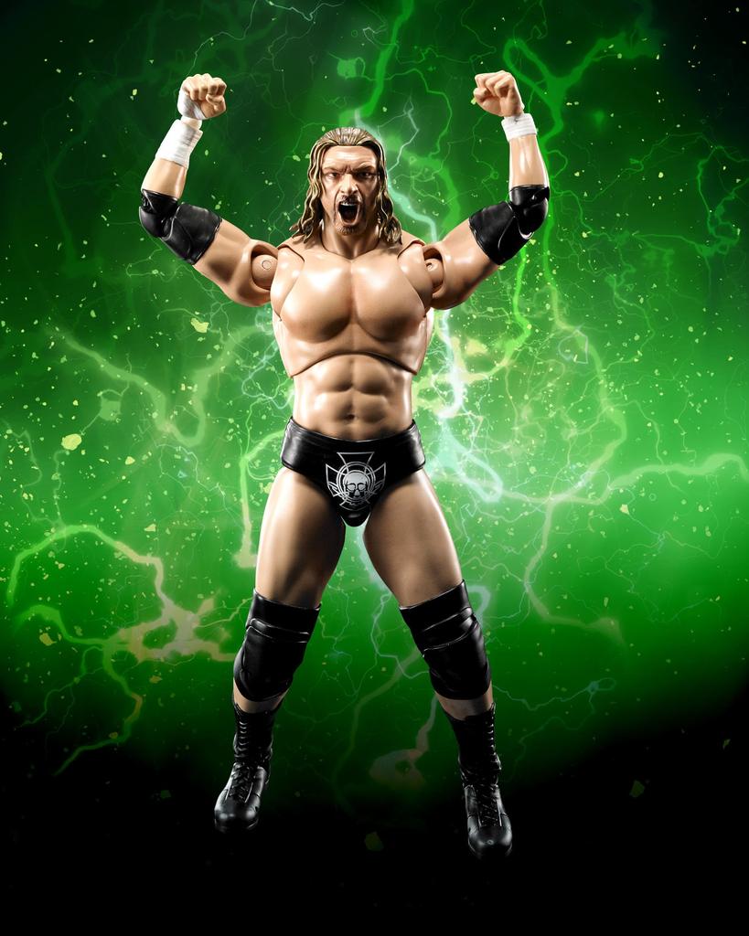 SHFiguarts WWE Triple H (приблизительно. высота 160 мм) Покрашенная шарнирная фигурка из ПВХ и АБС-пластика