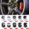 4Pcs 54mm/56mm/60mm For Ford Mustang ST Kuga Original Hubcaps Car Wheel Center Covers Sticker Auto Hub Caps Emblem Replacement