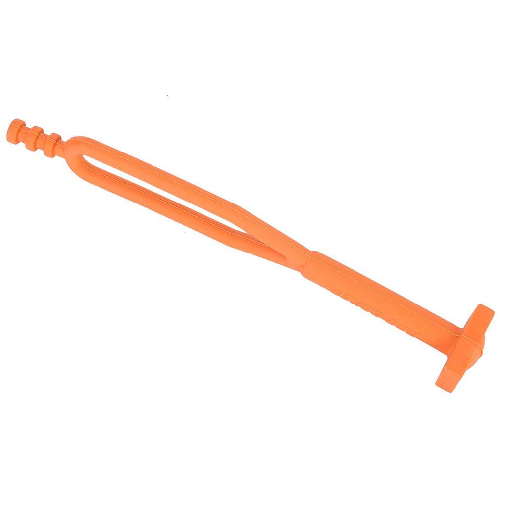 Side Stand Rubber Battery Strap Motorcycle Mount Accessory Fit for HUSQVARNA 14 19(Orange)