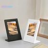2 шт. 3-дюймовая фоторамка, отдельно стоящая L-образная форма, дисплей для хранения фотографий, однотонная акриловая долговечная настольная фоторамка с защитой от трещин