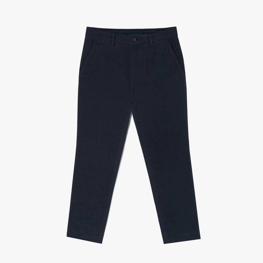 [lacoste] Men's Ribbed Fleece-Lined Pants HH552E-55NHDE