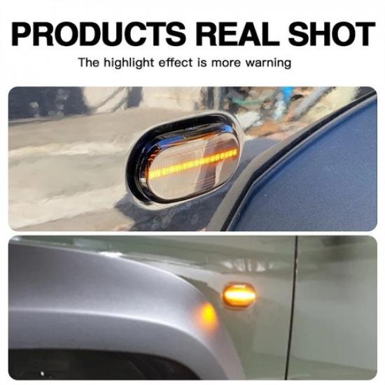 2Pcs Led Dynamic Side Marker Light Indicator For SUZUKI JIMNY JB64W JB74W JB23W