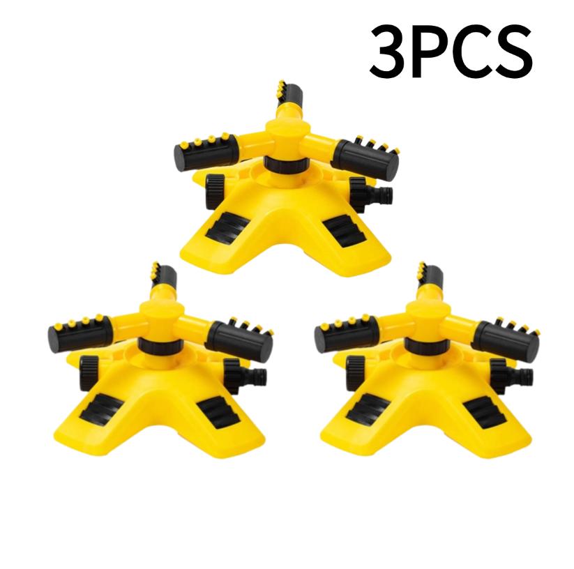 1/2/3PCS 360 Degree Automatic Rotating Water Pipe Garden Lawn Sprinkler Yard Large Area Coverage Watering Irrigation Spraye
