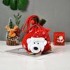 Bag Snowman Gifts Stockings Candy Bags Wrapping Pouch Xmas Drawstring Bags Christmas Gift Bag