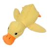 Squeaky Yellow Duck Teething & Chewing Resistant Plush Dog Toy