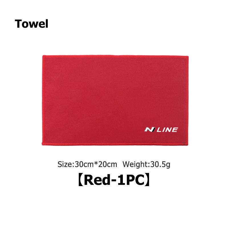 For Hyundai Car Wash Towels Microfiber Rag Cleaning Brush Auto Accessories N Nline Tucson Kona Sonata Veloster i20 i30 KK8